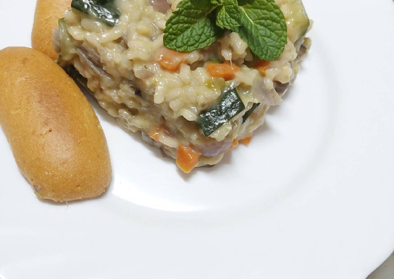 Risotto con verduras
