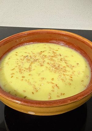 Una foto de Crema de calabacín digestiva baja en Fodmaps