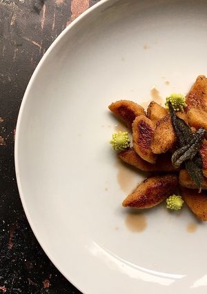 A picture of Swede gnocchi.