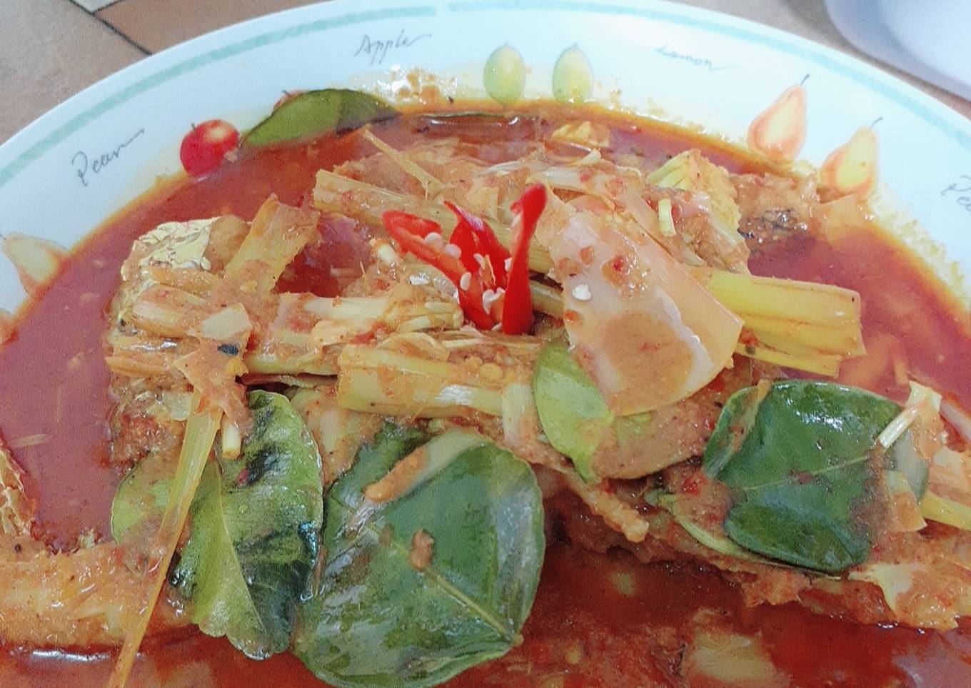 Asam pedas ikan siakap