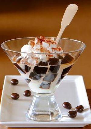 A picture of Coffee Jello.