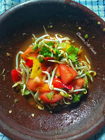 Anti Ribet, Membuat Rujak sayur Ekonomis