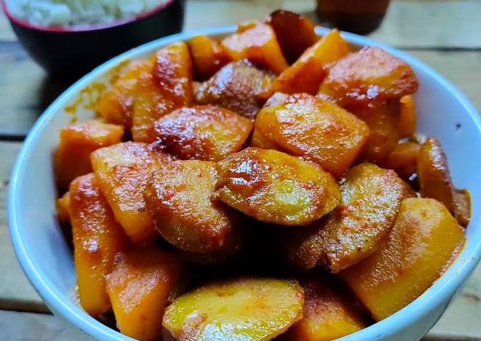 Semur Jengkol + Kentang