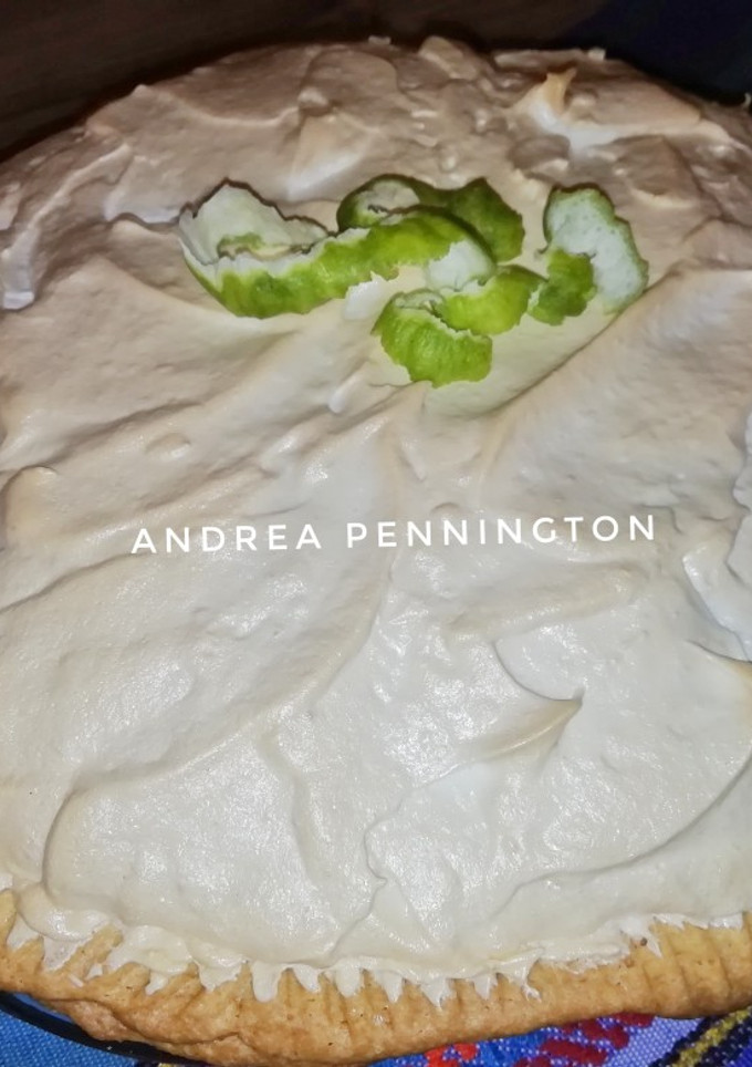 Una foto de Pie de limón casero
