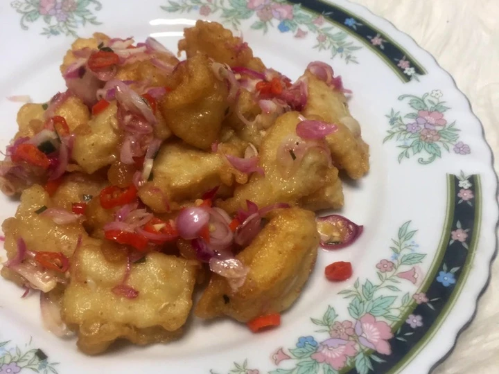 Cara Sederhana Membuat Resep  Dori Crispy Sambal Matah yang Menggugah Selera, Sempurna