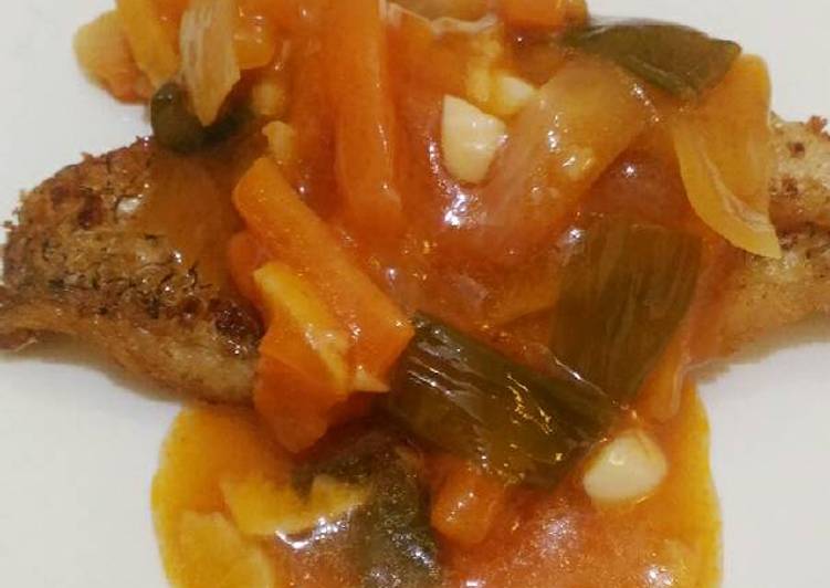 Mpasi evan 19m+ gurame asam manis