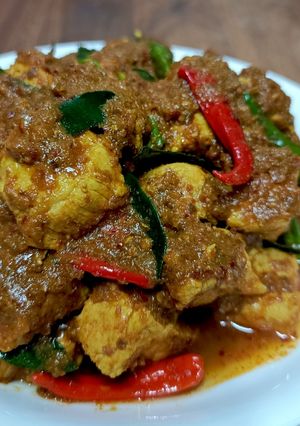 รูปของ หมูกะปิพริกแกงใต้