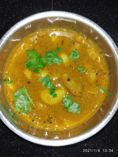 டபுள் பீன்ஸ் கிரேவி (Double beans gravy recipe in tamil) செய்முறை முக்கிய புகைப்படம்