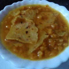A picture of Mangodi papad.