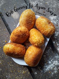 Foto resep Roti Goreng Isi Ayam Sayur