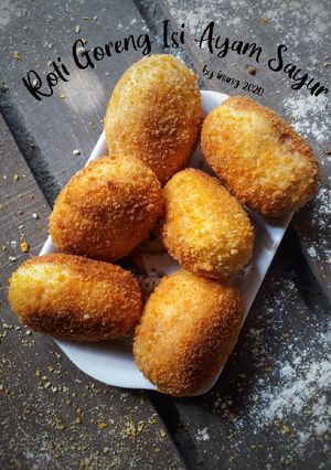 Foto resep Roti Goreng Isi Ayam Sayur