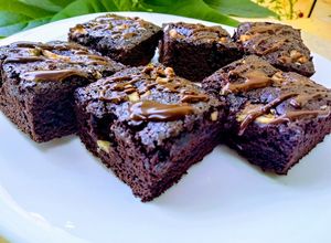 Una foto de Brownie sin harina, sin manteca, sin tacc apto celíacos y económico