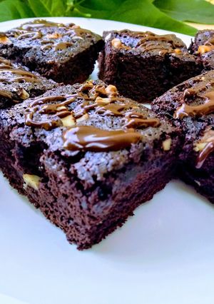 Una foto de Brownie sin harina, sin manteca, sin tacc apto celíacos y económico