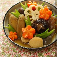 A picture of For New Year's Seven Treasure Stew (Chikuzen-ni).