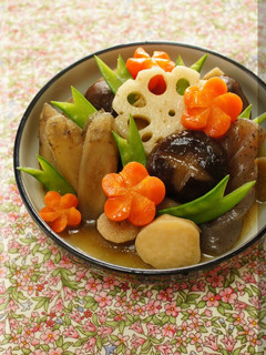 A picture of For New Year's Seven Treasure Stew (Chikuzen-ni).