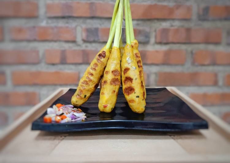 Sate Lilit Ikan Tenggiri