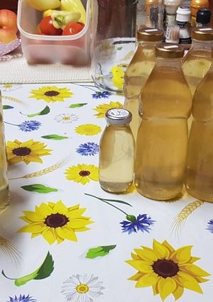 Menta és citromfűszörp recept fotója