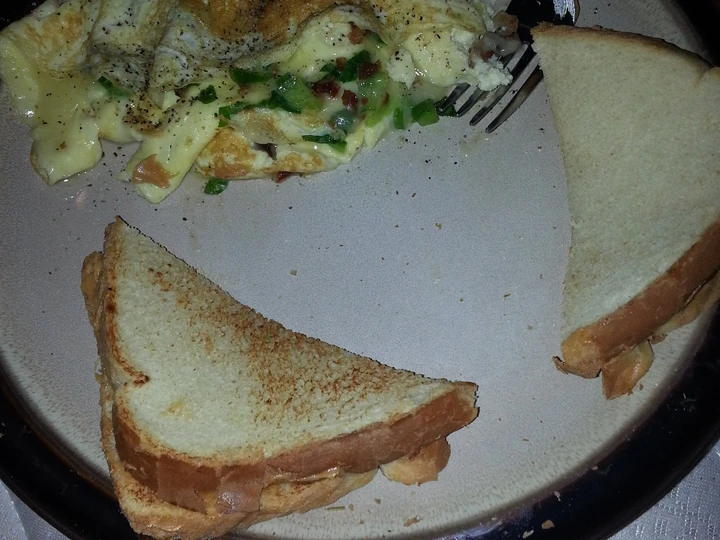Recipe Veggie bacon omelet the  Makes Drooling Really delicious