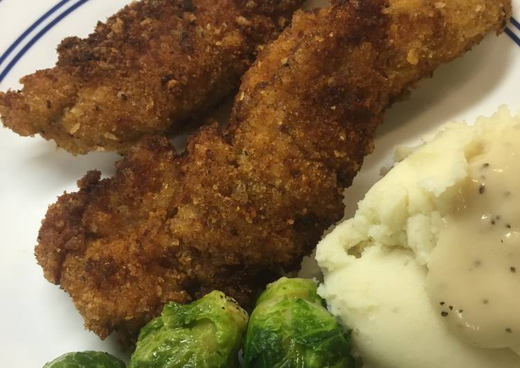 Recipe of Quick Sammie&#39;s Stove Top Stuffing Chicken Tenders