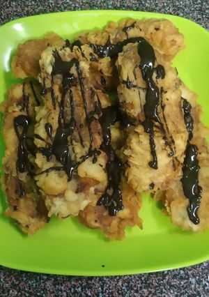 Foto resep Pisang goreng penyet crispy