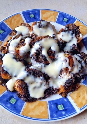 Mákos guba vaníliasodóval recept fotója