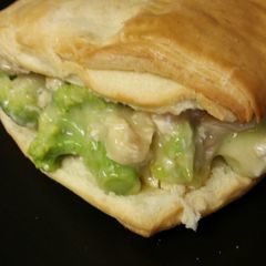A picture of Chicken Pot Pie Sandwich.