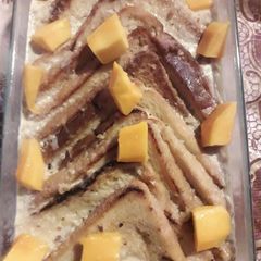 Shahi tukry with mango twist A picture of Shahi tukry with mango twist.