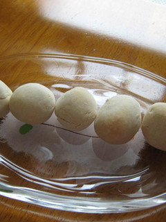 A picture of Egg/Gluten/Milk/Oil-Free Puff Ball Cookies.