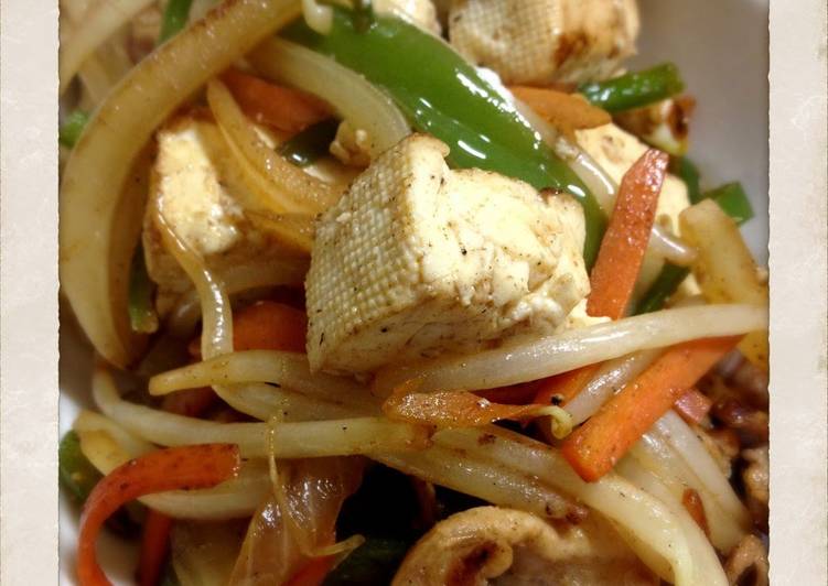 Easiest Way to Prepare Speedy Chanpuruu with Firm Tofu