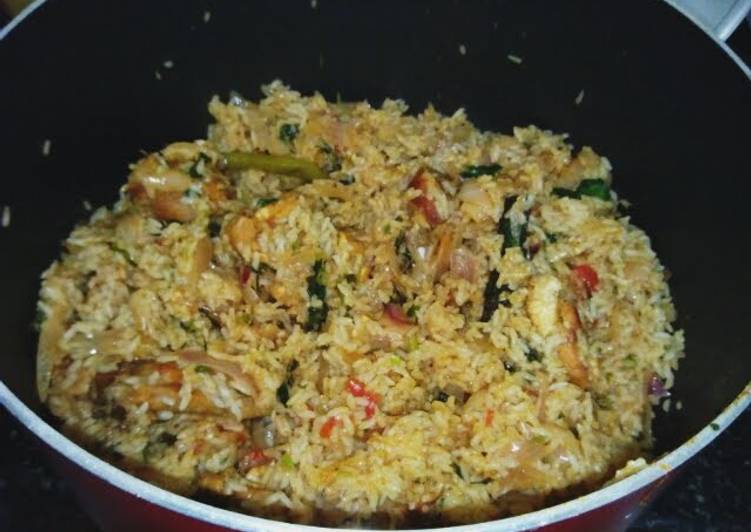 Recipe of Homemade One pot-chicken and rice