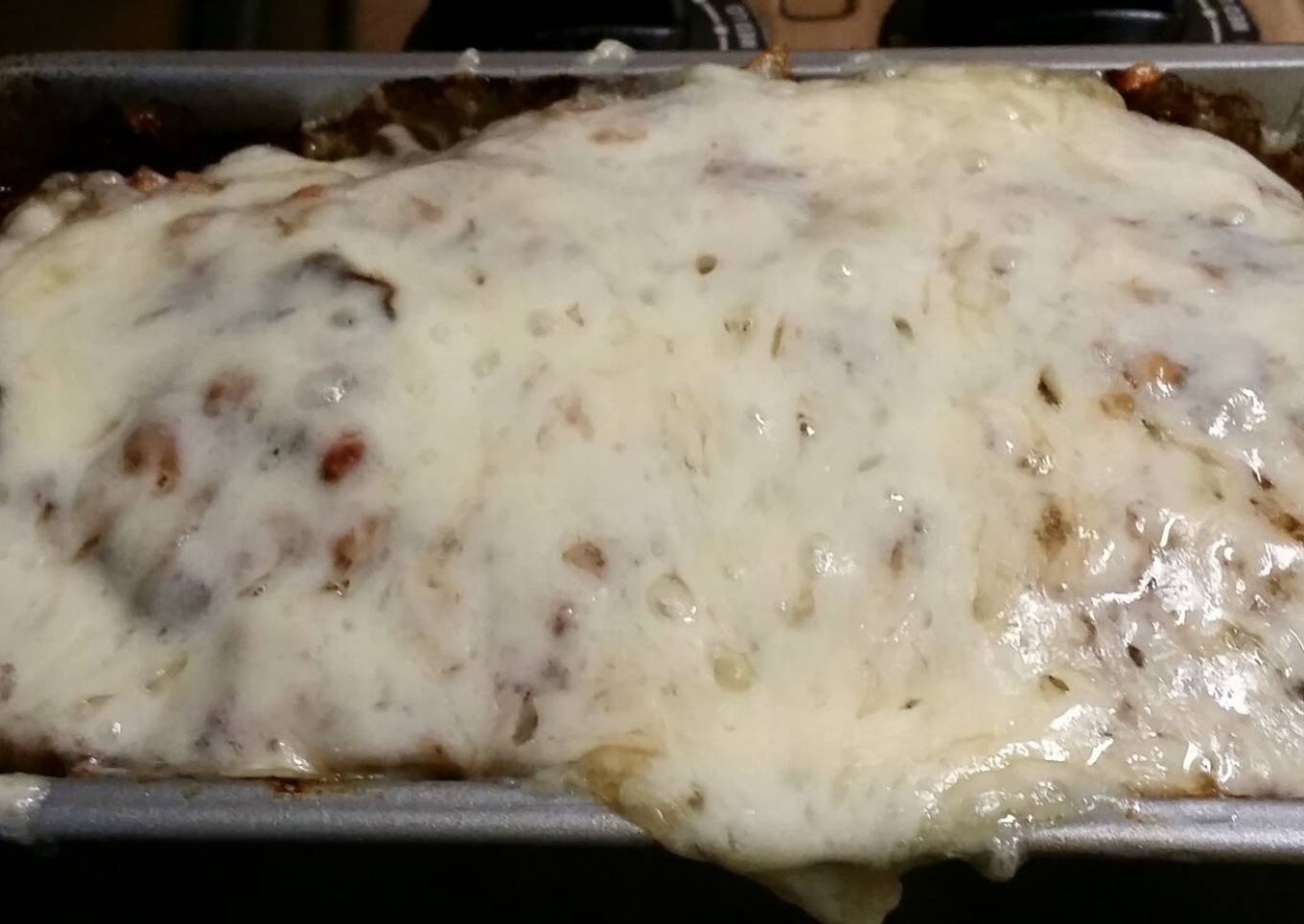 Bacon, mushroom, swiss loaf