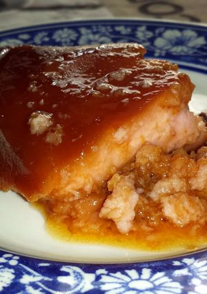 A picture of Homemade Caramel Pudding.
