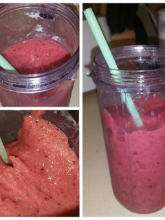 A picture of Alee's Strawberry Smoothie Fix.
