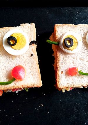 A picture of Egg mayo sandwich.