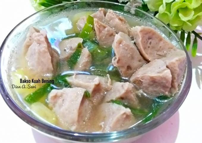 Cara Gampang Menyiapkan Bakso Kuah Bening yang Lezat Sekali