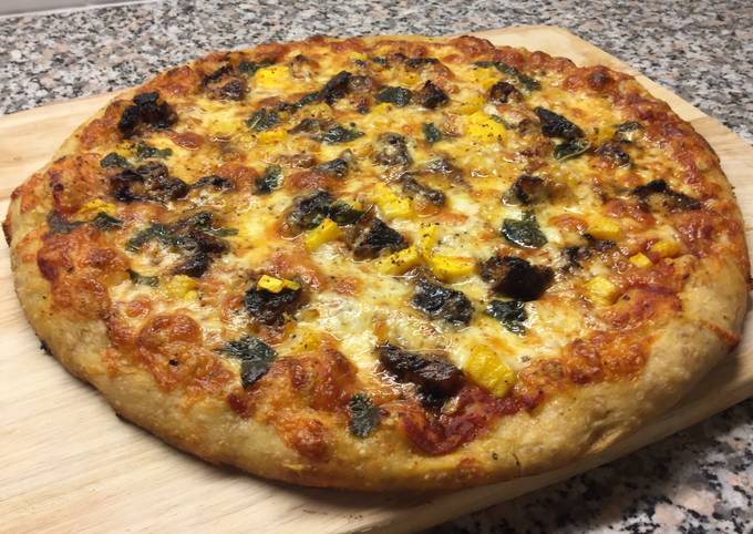 Jerk Chicken Mango Pizza