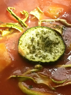 A picture of Sig's Gazpacho.