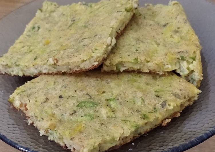 Fainá de zapallitos 😋