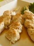 Healthy Chicken Tender Yakitori with Easy Homemade Sauce