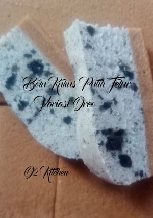 Foto resep #060 Bolu Kukus Putih Telur variasi Oreo/Goriorio