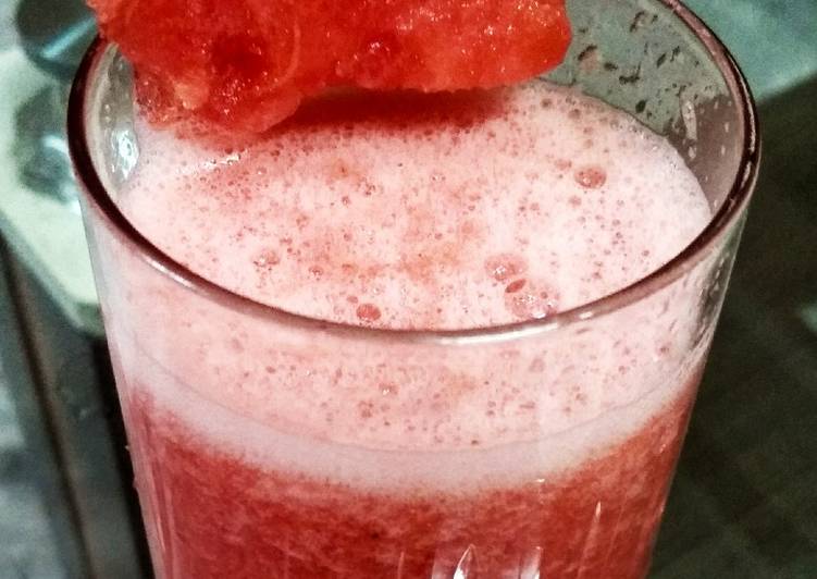 Step-by-Step Guide to Prepare Speedy Watermelon juice