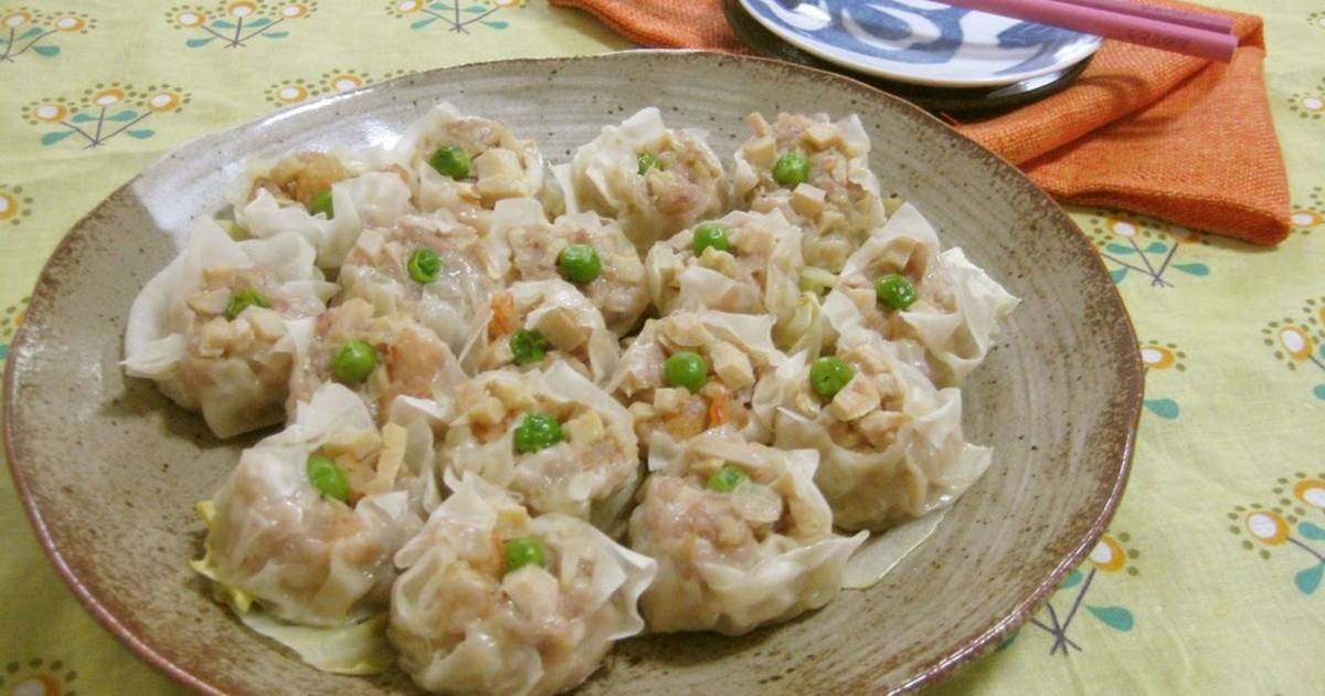 Bamboo Shoots and Plump Shrimp Shumai Recipe by cookpad.japan Cookpad