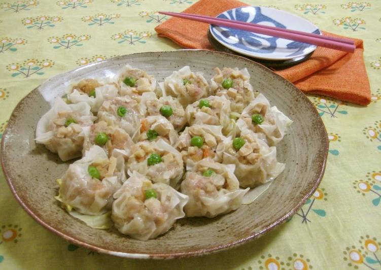 Simple Way to Prepare Favorite Bamboo Shoots and Plump Shrimp Shumai