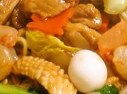 A picture of oyster sauce peppers