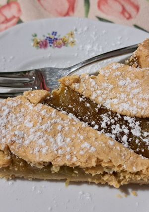 Rebarbarás pite gluténmentesen recept fotója
