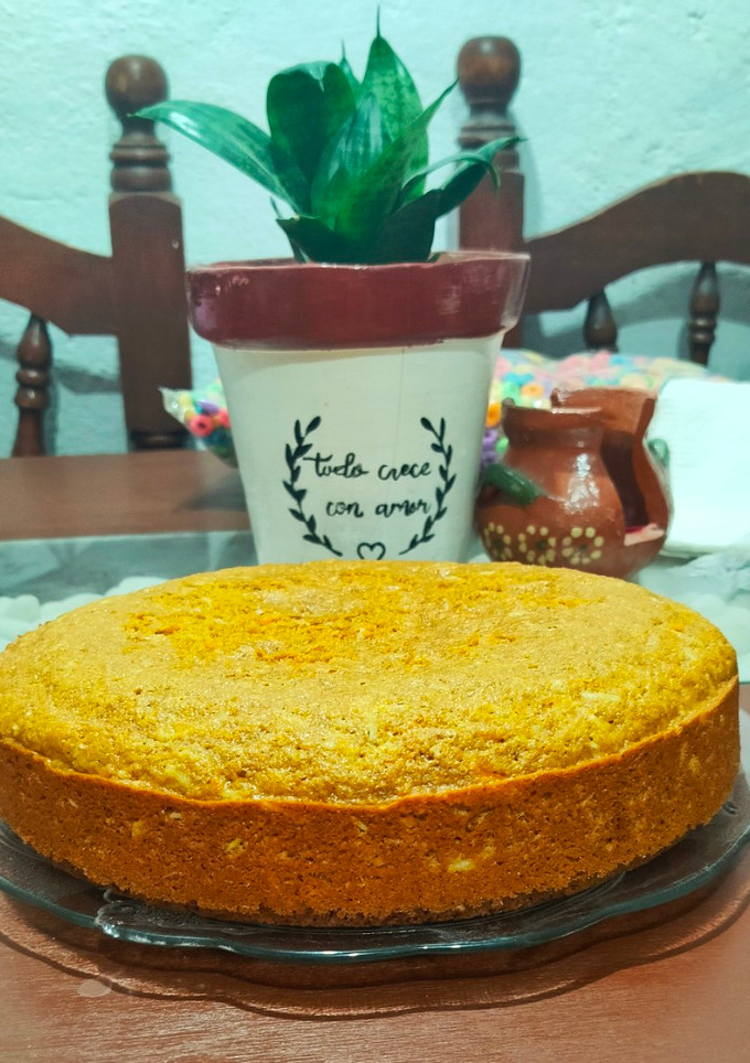 Una foto de Pastel integral de zanahoria 🥕