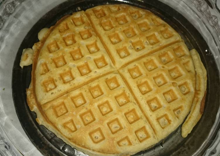 Steps to Prepare Favorite Sweet n Spicy Waffles