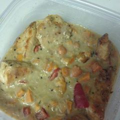 A picture of Chicken Fricassee.