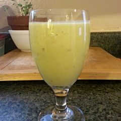 Avocado + Evoo Smoothie A picture of Avocado + Evoo Smoothie.