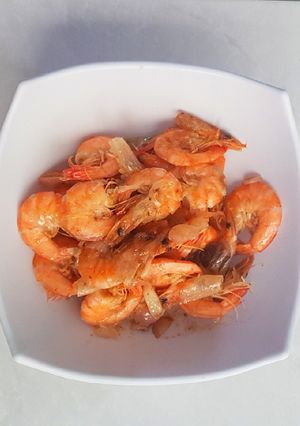 Foto resep Udang Goreng Asam Jawa